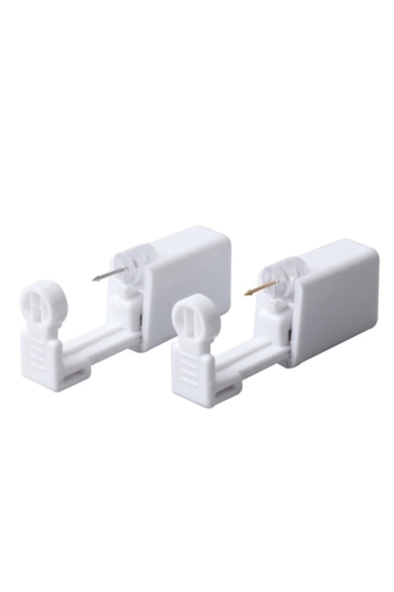 Nose Piercing Gun Kit Including 1 PCS Piercer +1 PCS Nose Stud +6PCS Pad Ear Nose Piercing Tools Kit for Ear Cartilage Tragus Helix Piercing Kit