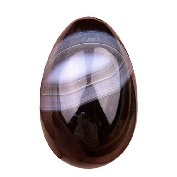 BKBP Polished Stone Egg for Easter Day Worry Stones Egg Rock Crystal Gemstone Crystal Egg Sphere Sculpture Easter Decor Crystal Gemstone Stone Quartz Egg for Home Decoration