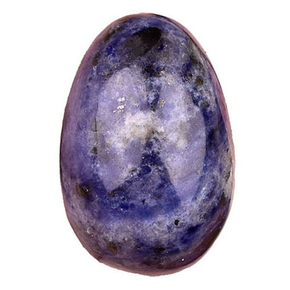 BKBP Polished Stone Egg for Easter Day Worry Stones Egg Rock Crystal Gemstone Crystal Egg Sphere Sculpture Easter Decor Crystal Gemstone Stone Quartz Egg for Home Decoration