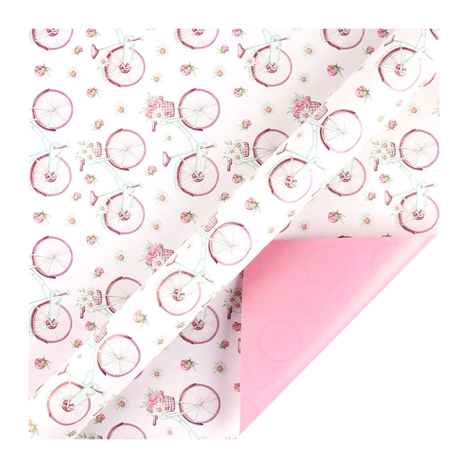 Cute Frog Wrapping Paper – 4 Sheets Green Kraft Paper For Birthdays, Baby Showers & Crafts