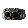 thumbnail image 1 of BKBP Spider Ring Jumping for Women Men Black 925 Sterling Silver/1 Gold Animal Open Rings Fashion Statement Personalized Jewelry Gifts Elegant Adjustable Minimalist Great Gift for Her, 1 of 9