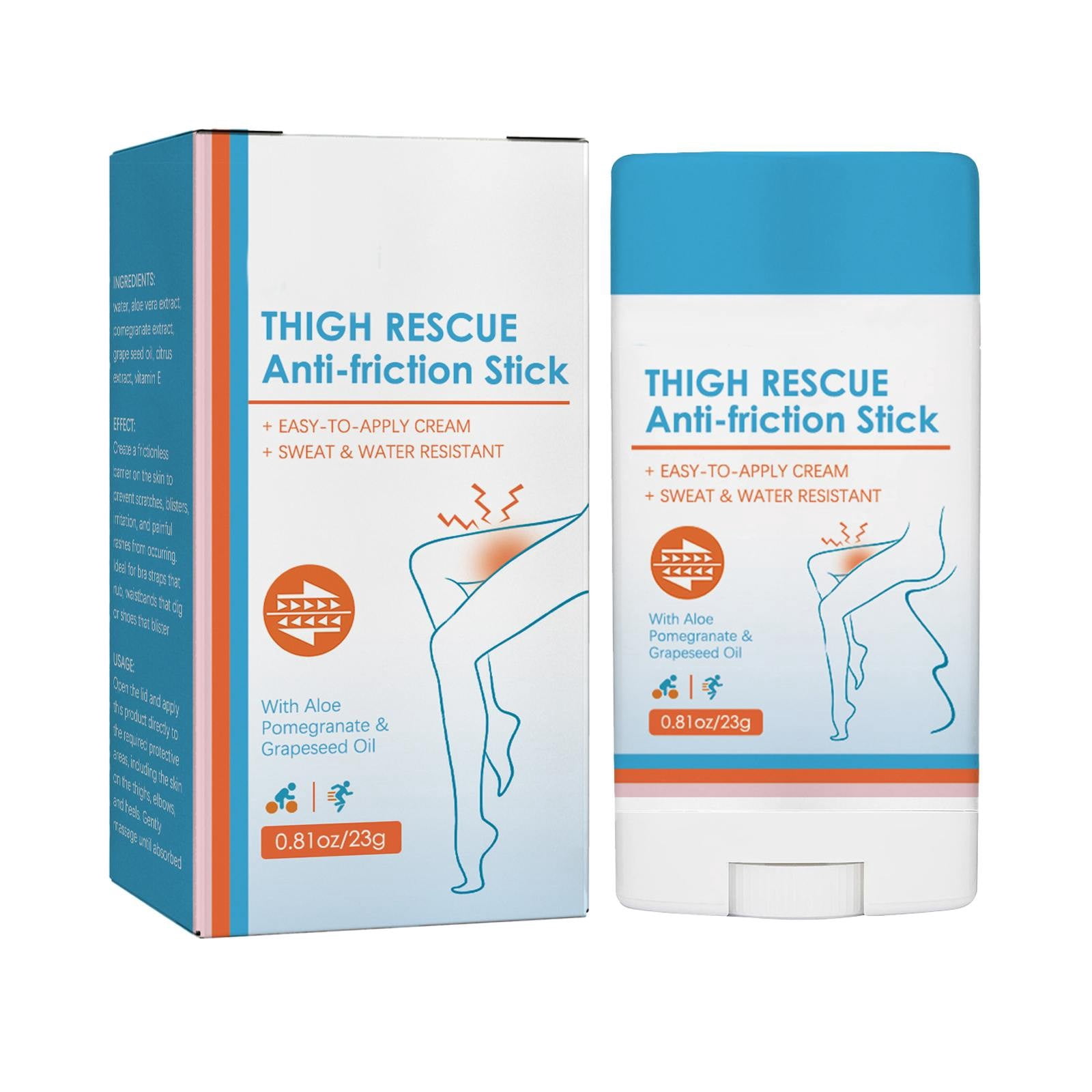 BKBP Thigh Rescue Anti Chafe Stick Anti Friction Stick Prevents