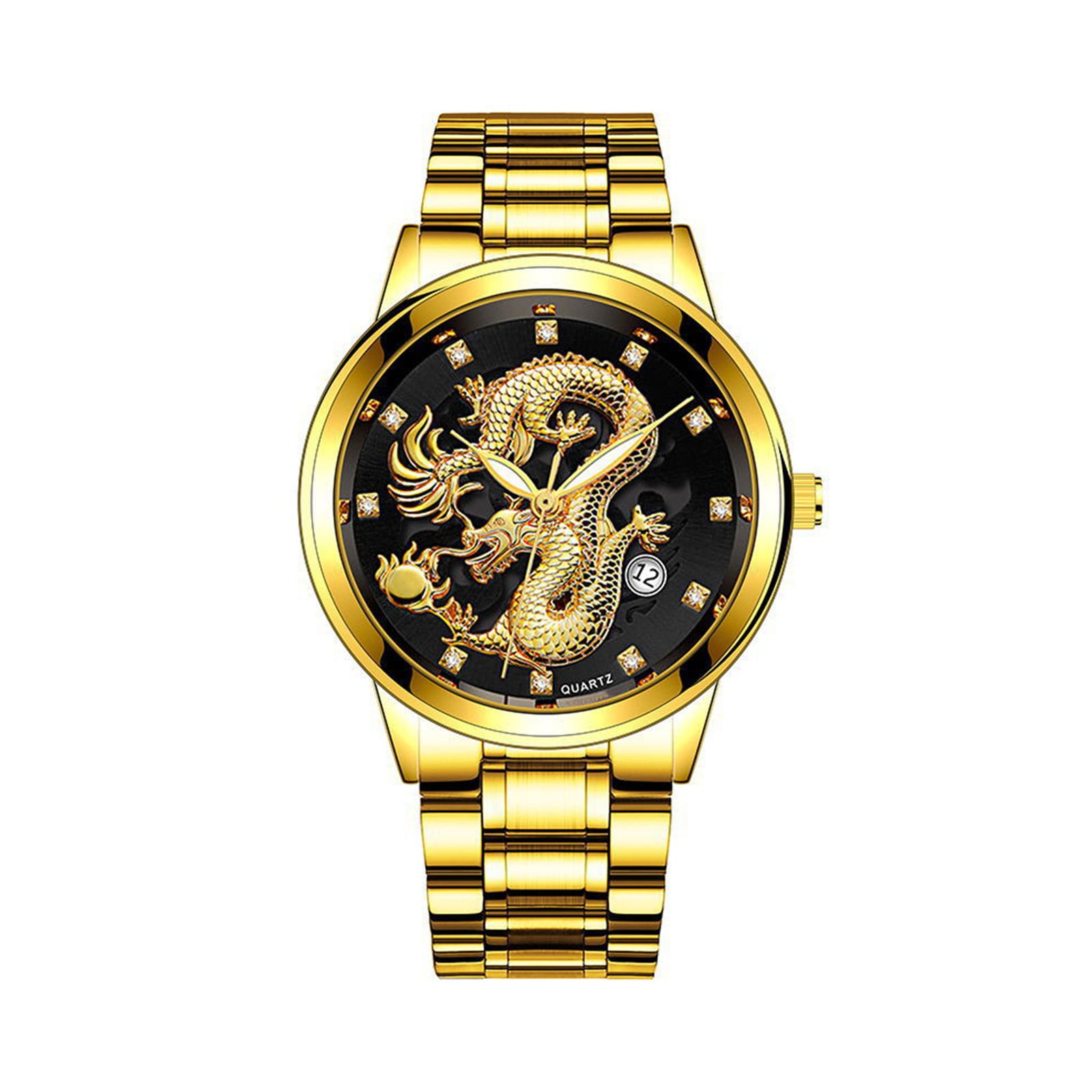 BKBP Watch Men Business Luxury Fashion Gents Quartz Watch Stainless Steel Band