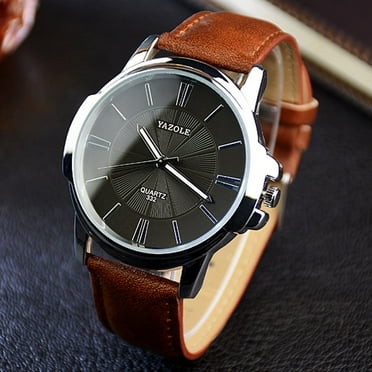 BKBP Watch Watch Steel Wrist Quartz Stainless Luxury Leather Dial Sport Band Watch