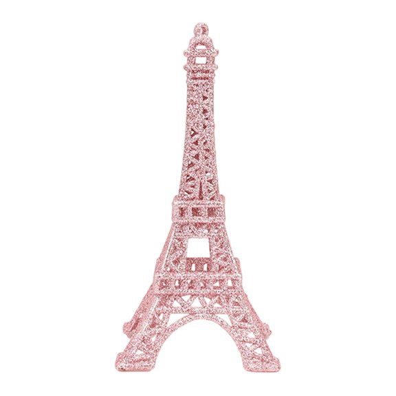 BKER 1pc Desktop Ornament Hanging 6.1" Eiffel Tower For Home Desk Shelf Display Modern Sculpture Art Piece