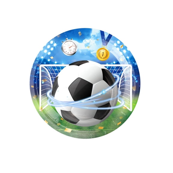 BKER Blue Themed Children's Birthday Party And Tableware