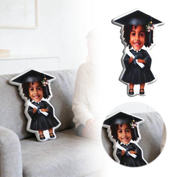 BKER Custom Photo Graduation Memory Keepsake Unique Shape Doll Support