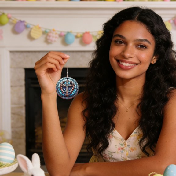 BKER Elegant Wall Hanging Artisanal Home For Living Room Bedroom And