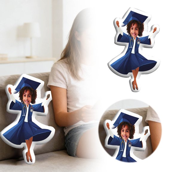 BKER Graduation Photo Custom Shaped Keepsake For Graduates Support