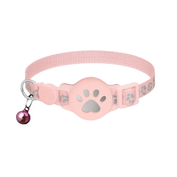 BKER Pet Tracker,GPS Collar for Cats (Iphone Only) Smart tag,Waterproof Compatible with Google Find My,No Monthly Fee,Advanced Tracking Solution Smart Collar for Pet Safety Ideal Small Large Cats