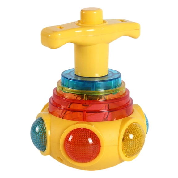 BKER Rotating Flashing Light Up Music Flashing Rotating Multicolour Top Light Up Led Shining Music Musical Flashings Lights For Kids Boys Girls Rotating Top