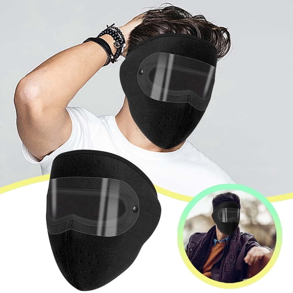 BKER Winter Face For Men Women Windproof Cold Weather With Fleece Thermal Outdoor Skiing Cycling Motorcycle