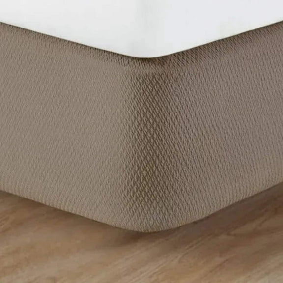 BKF Collection Knitted Box Spring Covers 2 PK