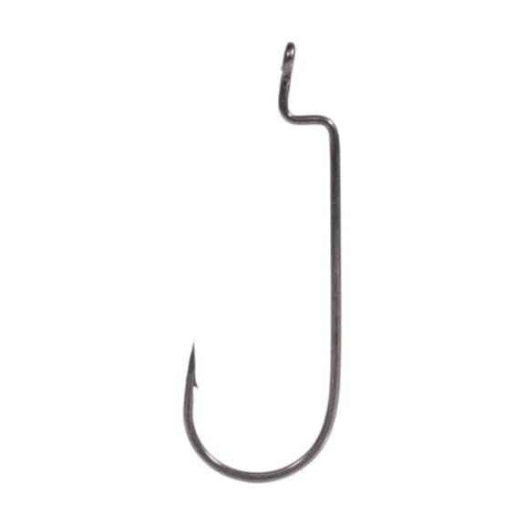 BKK Hooks Armor-Point Offset Worm Round Bend Hook - #1 (7 Pack)