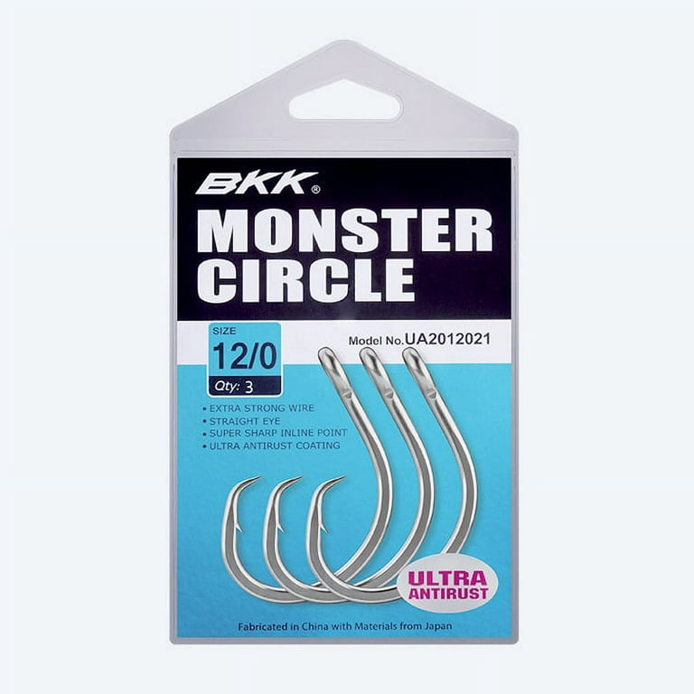 BKK Hooks Monster Circle Size 10/0# 4 Pack