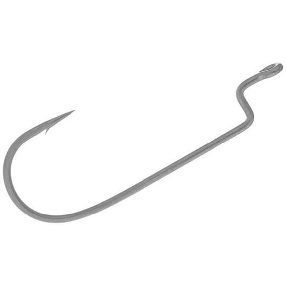 BKK Offset Worm Round Bend 4/0 Super Slide 6pk