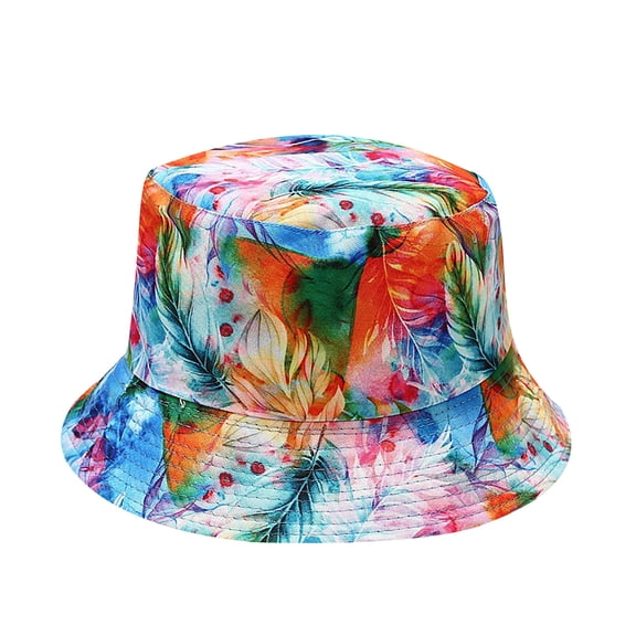 BKQCNKM Bucket Hats for Women, Boonie Hat, Hiking Hat, Outdoor Hat, Watermelon Red One Size