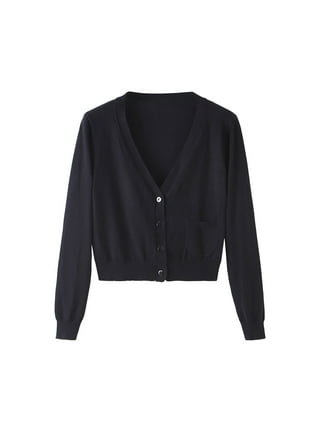 Black Knit Cardigans