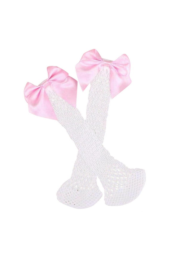 Compression Socks for Women Knee High Socks for Women Ruffle Ankle High Socks Mesh Lace Fish Net Short Socks Compression Socks for Women Plus Size, Pink