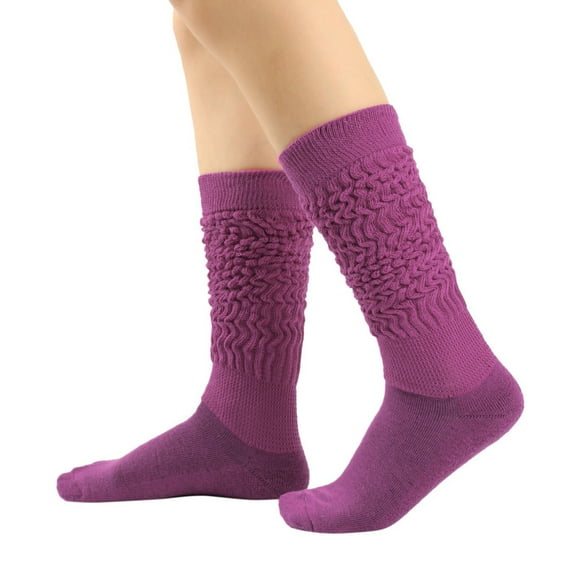 BKQCNKM Compression Socks for Women Knee High Socks for Women Womens Long Socks Heap Socks Thigh High Socks Over the Knee Socks Festival Compression Socks for Women Plus Size, Red 2 One Size