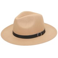 Vintage Wide Brim Felt Fedora Panama Hat For Men – Classic  display picture 3