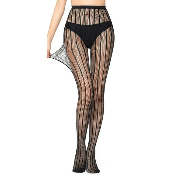 BKQCNKM Fishnet Stockings Thigh High Stockings for Women Compression Stockings for Women Long Tube Suspender Silk Stockings Fish Net Stocking for Women, AA One Size