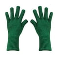 thumbnail image 1 of BKQCNKM Gloves for Cold Weather Winter Gloves Fashion Touchscreen Texting Gloves Outdoor Men Women Warm Knit Winter Mittens Gloves Solid Golves Winter Gloves Women, Green One Size, 1 of 4