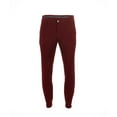 thumbnail image 1 of BKQCNKM Golf Pants Men Mens Dress Pants Wide Slim Pants Tight Casual Pants Breathable Pants Ankle Zip Slim Fit Joggers Mens Pants 1Pc Pant Red XL, 1 of 8