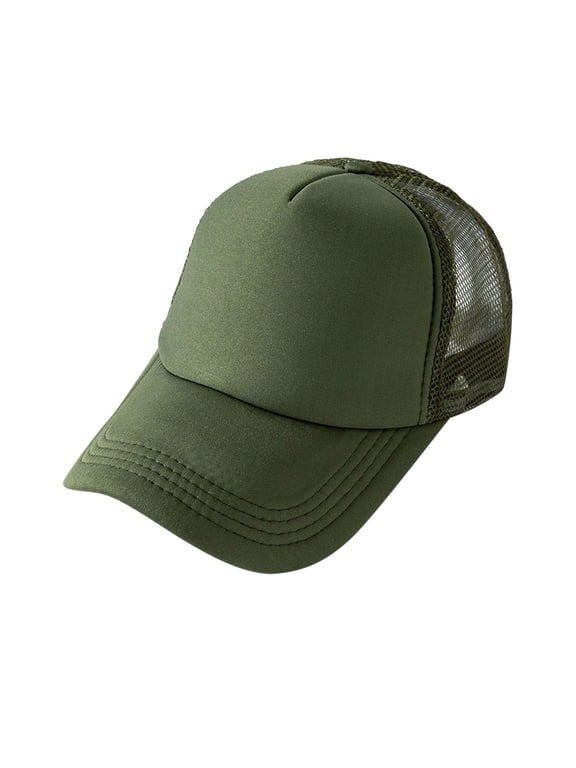 Hats for Men, Mens Hats, Baseball Cap, Fashion Women Men Sport Gradient Tie Dye Breathable Beach Baseball Cap Hip Hop Hat Sun Hat, Army Green One Size
