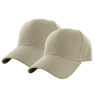 BKQCNKM Hats for Men, Mens Hats, Baseball Cap, Hat Summer Mens Baseball Solid Sports Casual Color Outdoors Cap 2pc Summer Baseball Caps, Beige One Size