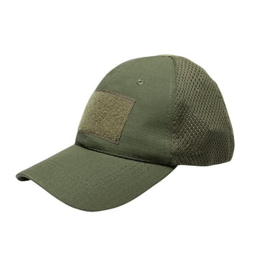 BKQCNKM Hats for Men, Mens Hats, Baseball Cap, Male Female Neutral Summer Solid Grid Baseball Caps Dome Hat Visors, Army Green One Size