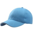 thumbnail image 1 of BKQCNKM Hats for Men, Mens Hats, Baseball Cap, Snapback Baseball Men Women Hat Hip-hop Baseball Caps, Sky Blue One Size, 1 of 1