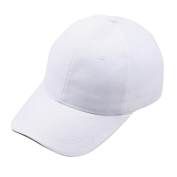 BKQCNKM Hats for Men, Mens Hats, Baseball Cap, Snapback Baseball Men Women Hat Hip-hop Baseball Caps, White One Size