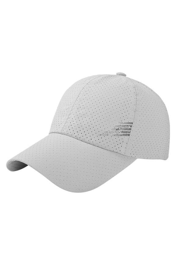 Hats for Men, Mens Hats, Baseball Cap, Sun Hat Baseball Cap Caps Patchwork Summer Baseball Mesh Unisex Outdoor Baseball Caps, Gray One Size