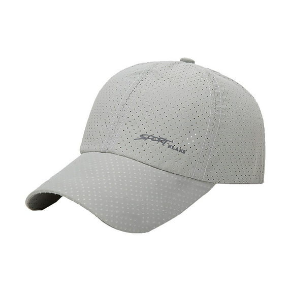 BKQCNKM Hats for Men, Mens Hats, Baseball Cap, Utdoor Sun for Men Casquette Fashion Hat Cap Baseball Hats for Choice Baseball Caps, Gray One Size