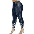 thumbnail image 1 of BKQCNKM Leggings For Women Yoga Pants Fitness Trousers Women Printed Pants Running Yoga Leggings Sports Pants Womens Pants Black XXL, 1 of 9