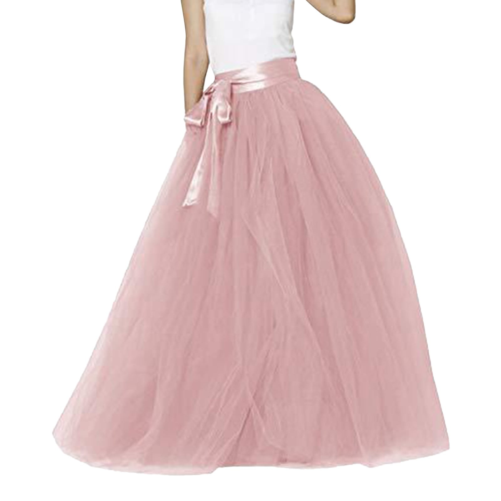 BKQCNKM Mardi Gras Outfit for Women Long Skirts for Women Black Skirt ...