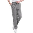 thumbnail image 1 of BKQCNKM Men'S Pants Mens Pants Mens Summer Sports Casual Solid Zipper Pocket Pants Long Pants Long Johns For Men Gray 1 32, 1 of 8
