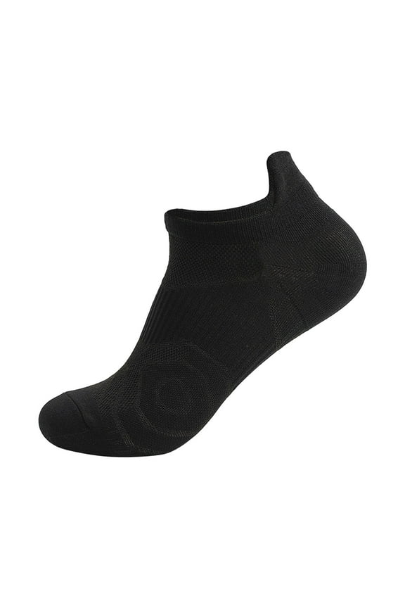 Mens Socks Wool Socks Mens Outdoor Sports Socks for Men Fitness Running Socks Thin Socks Shallow Cut Summer Breathable Socks Quick Drying Boat Socks Thermal Socks for Men, Black One Size