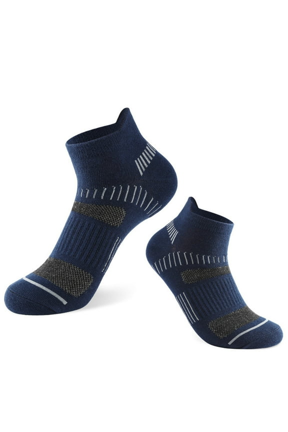 Mens Socks Wool Socks Mens Thermal Socks for Men Grip Socks Men's Sweat Absorbing and Sports and Leisure Low Top Shallow Mouth Seasonal Short Socks Thermal Socks, Green One Size