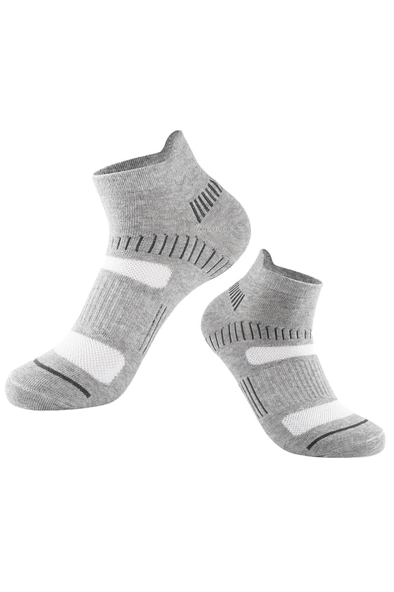 Mens Socks Wool Socks Mens Thermal Socks for Men Grip Socks Men's Sweat Absorbing and Sports and Leisure Low Top Shallow Mouth Seasonal Short Socks Thermal Socks, Gray One Size