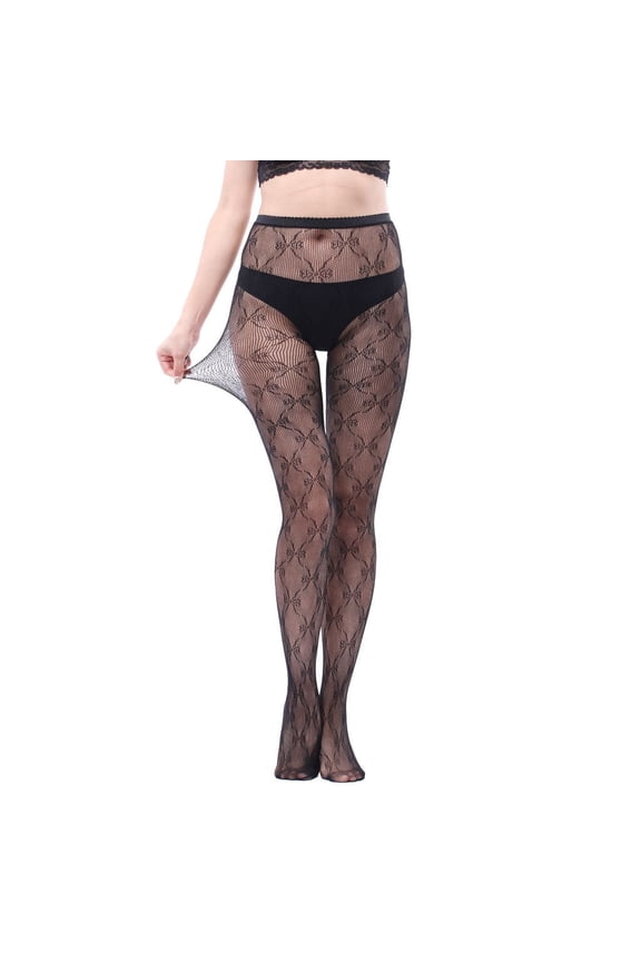 Pantyhose For Women Stockings Christmas Traditional Women Fishnet Soft Tights underwear Transparent Lace Bodysuit Stockings