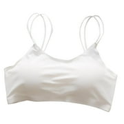 BKQCNKM Push Up Bras For Women Bras Vest Breathable Underwear Pad Top Sports Chest Sexy Women Bra Wearing Bralettes For Women