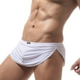 thumbnail image 1 of BKQCNKM Thongs Crotchless Panties underwear Men Fashion Underpants Ride Up Briefs Underwear Pant Panties White Xxl, 1 of 5