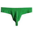 thumbnail image 1 of BKQCNKM Thongs Crotchless Panties underwear Men Fashion Underpants Solid Briefs Underwear Pant Panties Panties Green Xxl, 1 of 9