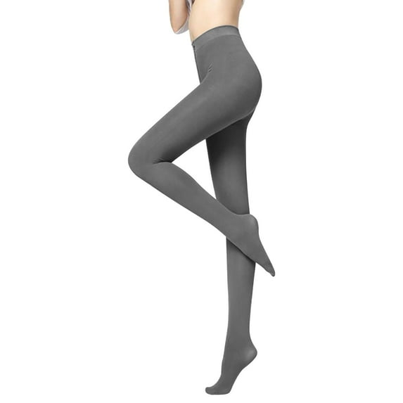 BKQCNKM Tights For Women, Fleece Lined Tights Women, Gray
