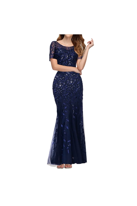 Wedding Dresses for Bride Cocktail Dress Cocktail Dresses for Women Homecoming Dresses Birthday Dresses for Women Prom Dresses 2024 Dresses for Women 2024 , Navy XL