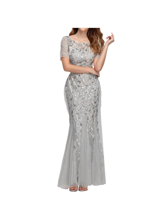 Wedding Dresses for Bride Cocktail Dress Cocktail Dresses for Women Homecoming Dresses Birthday Dresses for Women Prom Dresses 2024 Dresses for Women 2024 , Silver S