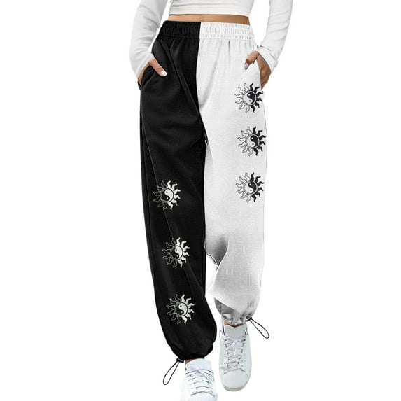 BKQCNKM Wide Leg Pants For Women Joggers For Women Women'S Joggers Pants Lightweight Leggings Tapered Lounge Pants For Workout, Yoga, Running Womens Pants Dark Gray XL