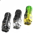 thumbnail image 1 of BKSDUEH 3 Pack Three-Eyed Monster Mini Flashlight, Pocket LED Small Super Bright Flash Light with USB C Charging, EDC Magnetic Lightweight Tactical 5 Modes Lamp for Camping,Hiking,Emergency, 1 of 8